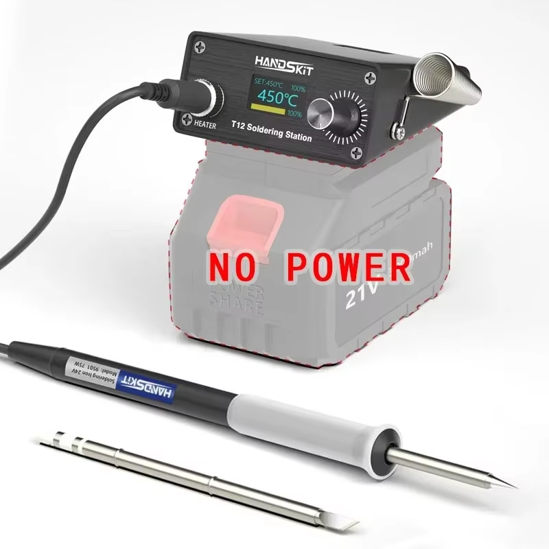 Electronics Repair Tool Kit - Estación de soldadura digital T12 con