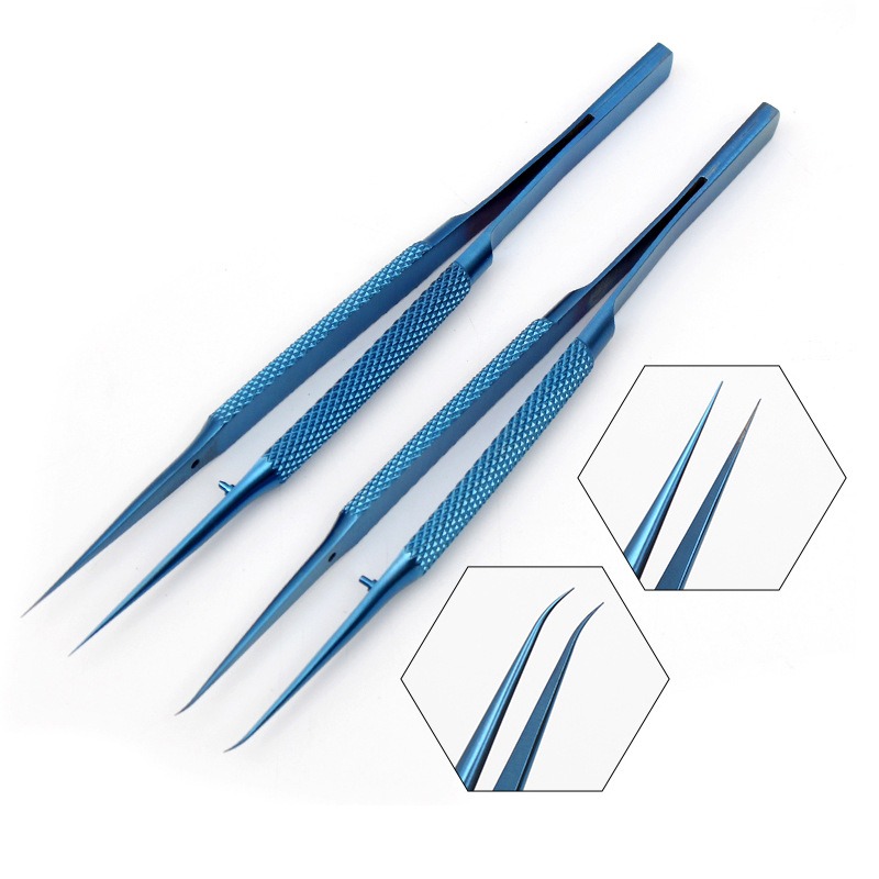 Smd Tweezer Set - Pinzas Antimagnéticas de Aleación de Titanio