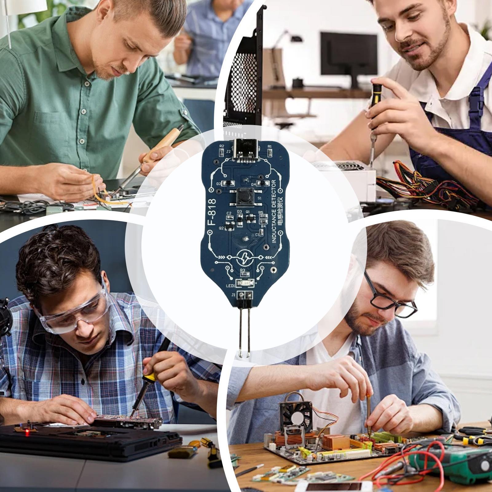 Probador de Inductancia, Detec - Electronics Repair For Beginners reseña y precio