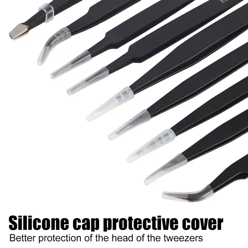 10 unids/set de pinzas rectas  - Electronics Repair Tool Kit reseña y precio