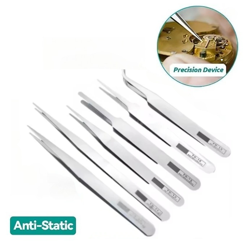 Kit de pinzas antimagnéticas d - Electronics Repair Tool Kit reseña y precio