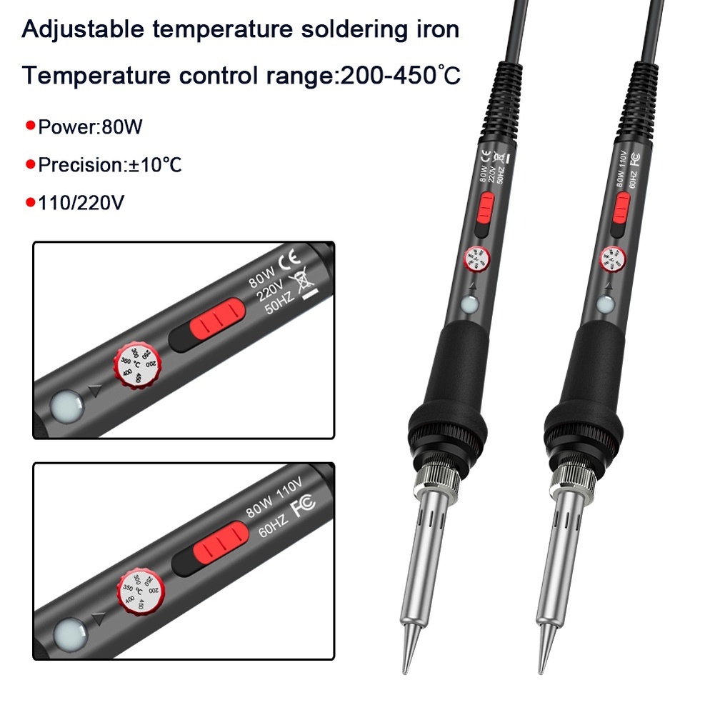 Kit de soldador de 80W con pun - Electronics Repair Shop reseña y precio