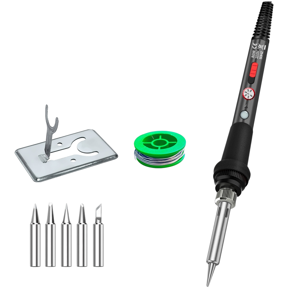 Kit de soldador de 80W con pun - Electronics Repair Shop reseña y precio