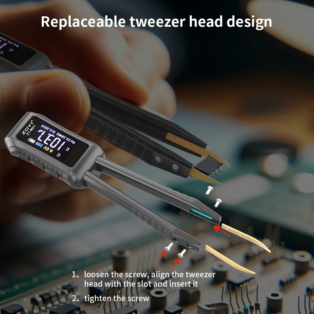 Multímetro Digital Inteligente - Smd Tweezer Set reseña y precio