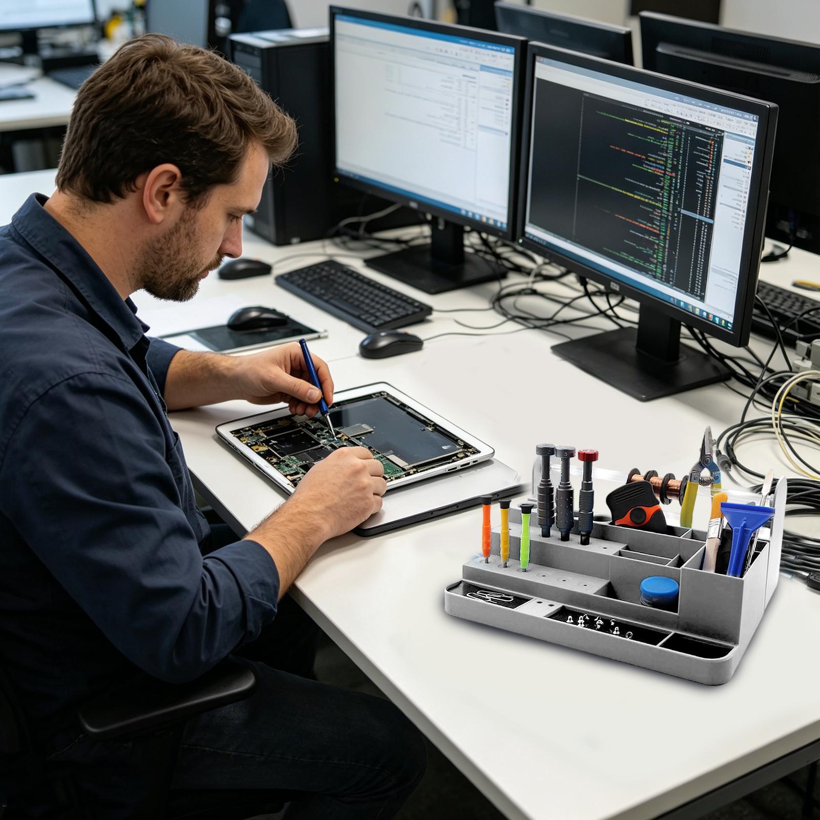 Soporte para destornilladores, - Electronics Repair Shop reseña y precio