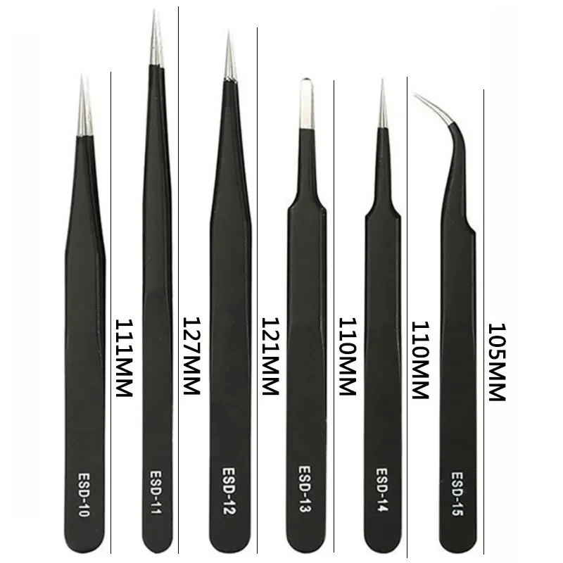 Galacok Juego de 6 Pinzas de P - Electronics Repair Tool Kit reseña y precio